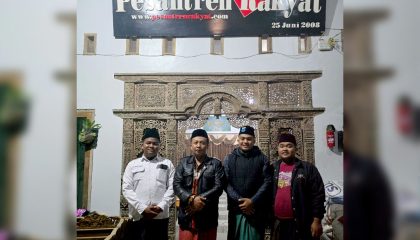 Jelang Pelantikan, Ketua PC PMII Silaturahim ke Ketua PC ISNU Kab Malang